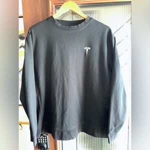 Tesla Black Sweatshirt for Men